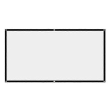 (2282)120 Inch/150*265 Cm 150 Inch Hd Projection Screen Anti-crease With Hanging Hole Outdoor Indoor