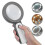 (1261) Loupe de lecture portable avec 18 LED 1