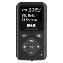 (2368) Dab/dab digitale radio Bluetooth 4.0 persoonlijke pocket FM mini draagbare radio oortelefoon