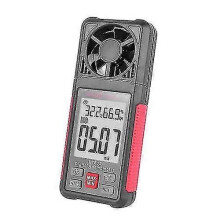 (1295) Anemómetro digital Medidor de velocidad del viento LCD Sensor de anemómetro digital Volumen del