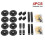 (1372)4x Pipe Shelf Brackets Industrial Iron Rustic Wall Floating Shelves Storage Unit 3
