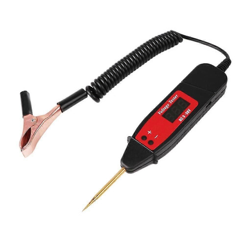 (1415) Universele 5-36V LCD digitale circuittester, spanningsmeter, pen, autocircuitscanner, stroomprobe, 2