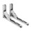 (1419)2Pcs folding table bracket wall shelf bench support stand rack holder heavy duty 1