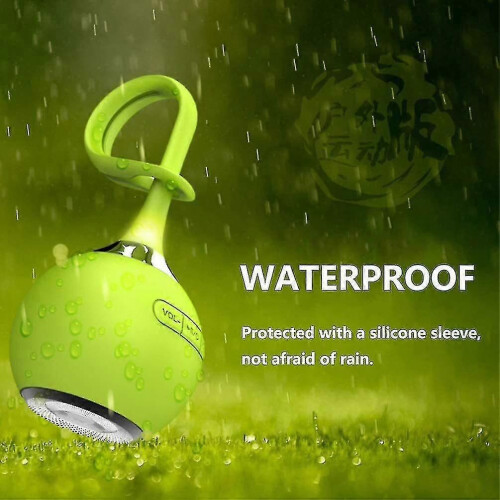(2370) Draagbare waterdichte Bluetooth-luidspreker, mini-stereoluidspreker met bolvormige hanger, bas-effect 1