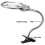 (1467) Support de loupe avec éclairage LED, pince et clip crocodile, 100 % neuf 3