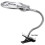 (1467) Support de loupe avec éclairage LED, pince et clip crocodile, 100 % neuf 2