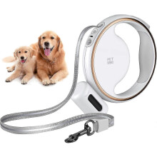 (1561)Retractable Dog Leash, Heavy Duty Walking Beautiful Leash, For Small Medium Dogs Up To 110lbs,