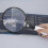 (1381) Vergrootglas met 5,4 inch extra grote vergrootglas, 3 heldere led-verlichting 4