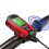 (504)Blue Code Horlogelamp + strip Achterlicht 3-in-1 Fietsende Intelligente Code Meter Licht Temperatuur 2