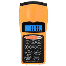(535) Telémetro láser portátil de mano, medidor de distancia láser digital, cinta métrica para equipos