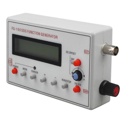 (1610)Fg-100 Dds Function Signal Generator Frequency Counter 1hz - 500khz Sine++triple-cornered Waveform 2