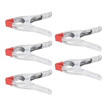 (702) 5 stuks veerklemmen A-vorm 7 inch houtbewerking A-clip stevig bevestigingsgereedschap voor doe-het-zelf-werkzaamheden