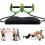 (1891)Fitness Pull Rope Abdominal Double Roller Roller Pull Trainer Slimming Exercises Core Double Wheel 2
