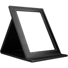 (1930)Portable Folding Vanity Mirror With Stand, Large