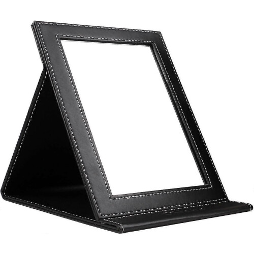 (1930)Portable Folding Vanity Mirror With Stand, Large