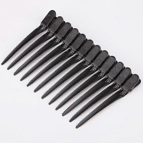 (1996) 12 pezzi/set per parrucchiere, forcine per capelli con fermaglio per capelli piatto a bocca d'anatra 2