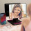 (1059)Mirror Makeup Mirror With Lights And Bluetooth Speaker,reflect Beauty Led Wireless Swivel Smart 3