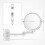 (2159)Wall Mounted Magnifying Mirror With Light, Led Round Bathroom Mirror, 1x/5x Magnification + Usb 2