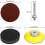 (1188)200pcs Sanding Discs Pad Kit, 50mm Hook And Loop Sandpaper With Foam Buffing Pad, Grits Sanding 4