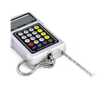 (1218) Handvågar med måttband, kalkylator, elektronisk våg, bagagevåg, krok, infällbar våg
