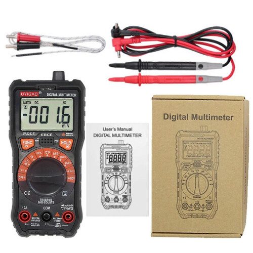(2327) 6000 counts Multifunctionele digitale multimeter met automatisch bereik en voltmetertester