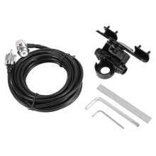(2338)Rb-400 Car Antenna Mount Bracket + 5m Pl259 Connector Extend Cable Feeder Cable For Mobile Radio