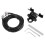 (2338) Support de fixation d'antenne de voiture RB-400 + câble d'alimentation d'extension de 5 m avec 1