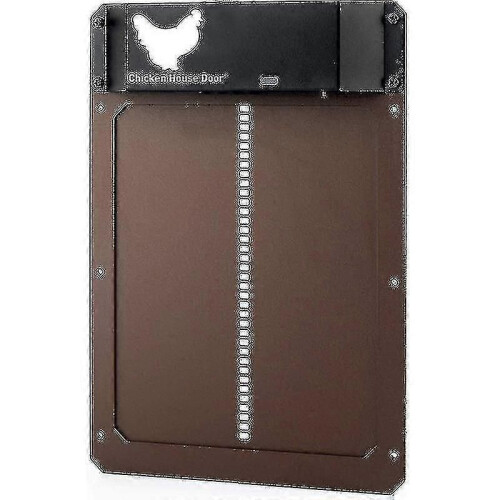 (2372) Puerta automática para gallinero con sensor de luz. Puerta para mascotas. 1