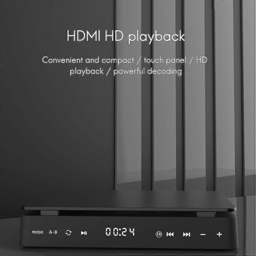 (2463)Home Dvd Hd Video Player Children Vcd Player Mini Cd Player Dvd Player Eu Plug 2