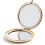 (1561)Magnifying Compact Mirror For Purses ,folding Mini Pocket Double Sided Travel Makeup Mirror,perfect 1