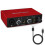 (1608)Audio Interface Xrl Audio Interface 48v Phantom Power Support Instrument Electric Guitar Tablet 1