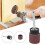 (1683)100pc 1/2" Sanding Bands Kit With 2 Sanding Drum Mandrel For Tools 4