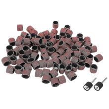 (1683) 100 st 1/2" slipbandsats med 2 sliptrummor för verktyg