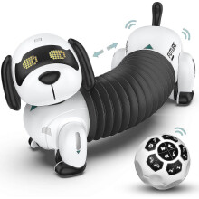 (1706) Cane elettronico telecomandato per bambini - Robot interattivo per animali domestici, intelligente,