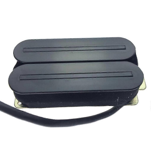 (84) Elgitarr Dubbelspolad Rail Bridge Pickup 4p Högpresterande Stränginstrumentdelar