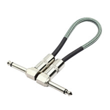 (182) Elektrische instrumentkabel, haakse/haakse elektrische gitaarkabel voor elektrische gitaarbas