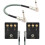 (182) Elinstrumentkabel, Rätvinklig/rätvinklig elgitarrkabel för elgitarr och bas 5