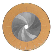 (1540) Herramienta de dibujo circular de acero inoxidable con diámetro ajustable para carpintería de