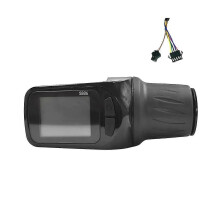 (260) 24v 36v 48v 60v S886 Ebike LCD-displaypanel justerbar med vridgasreglage för elcykel