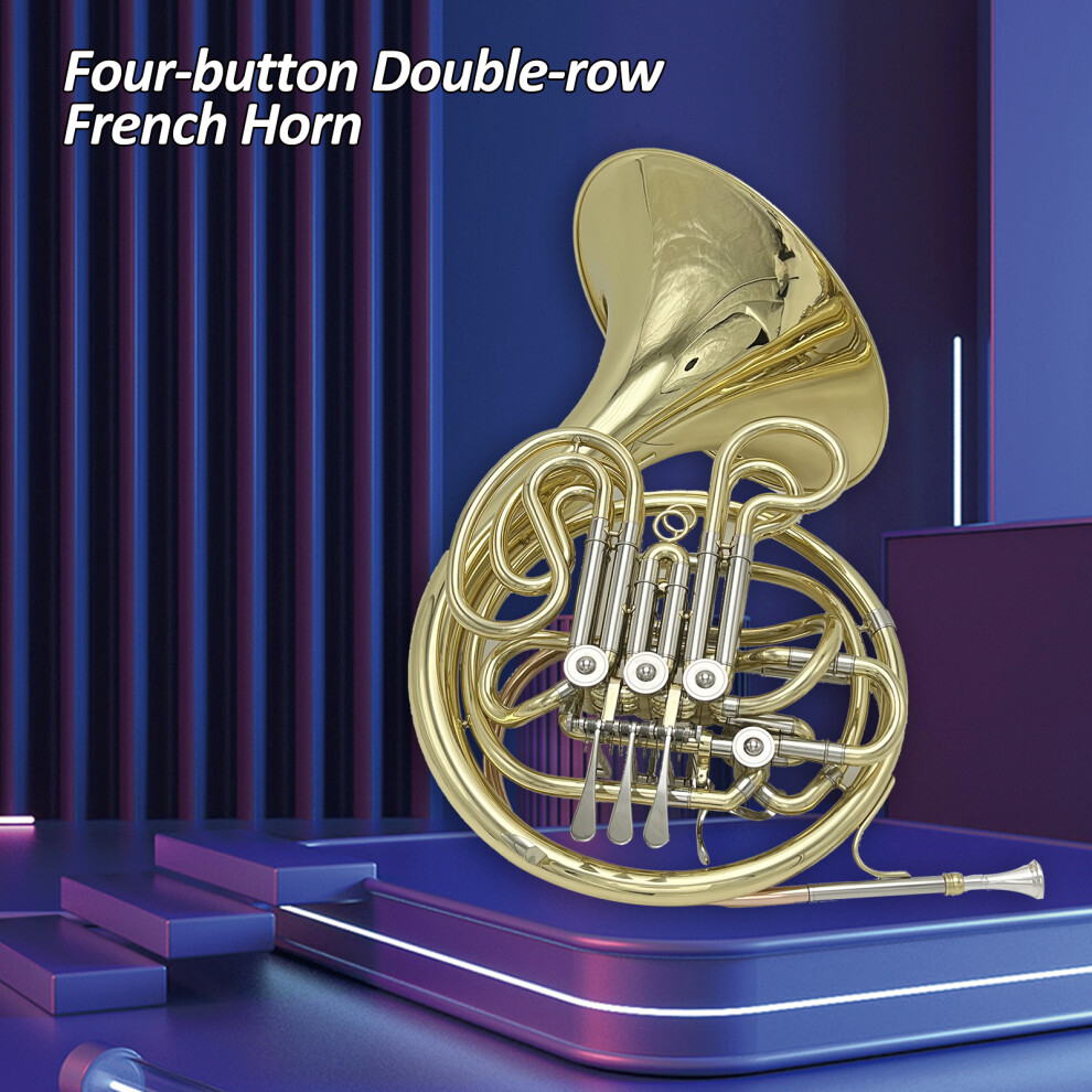 4 Key Double Row French Horn Standard Four-button
