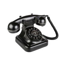 (1635)Retro Landline Telephone, Vintage Vintage Landline Telephone With Classic Metal Bell Vintage Telephone