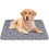 (1924) Tapis d'apprentissage pour chiots, absorbant, lavable et réutilisable, imperméable 1