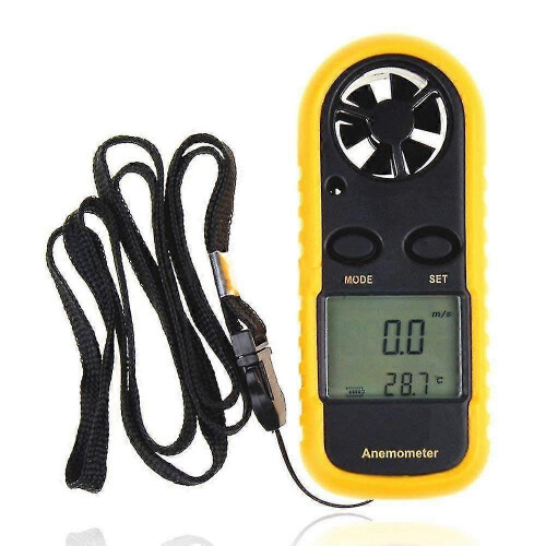 (1970) Digitale anemometer LCD-windsnelheidsmeter
