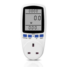 (356) Digitaalinen AC-virtamittari, tehomittari, teho, kWh-sähköenergiamittari, mittauspistoke, tehoanalyysi