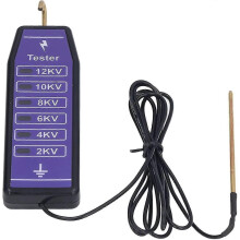 (361) Elektrische omheiningstester, indicatielampjes, draagbare waterdichte spanningsmeter voor huisdieren,