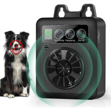 (2003) Dispositivo antiabbaio ultrasonico efficace per cani, deterrente per addestratori di cani all'aperto,