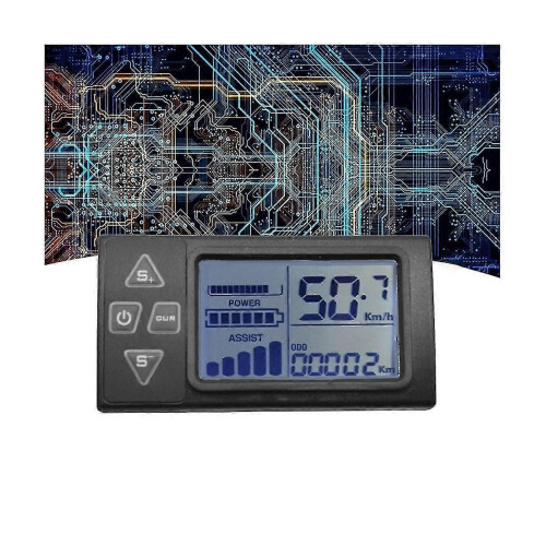 (405)24v 36v 48v 60v S861 LCD Ebike Display Dashboard Meter per bici elettrica Bldc Controller Control 2