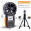 (2109) Draagbare CFM-meter met digitale anemometer Bt-866a met USB-aansluiting - Windsnelheidsmeter 3