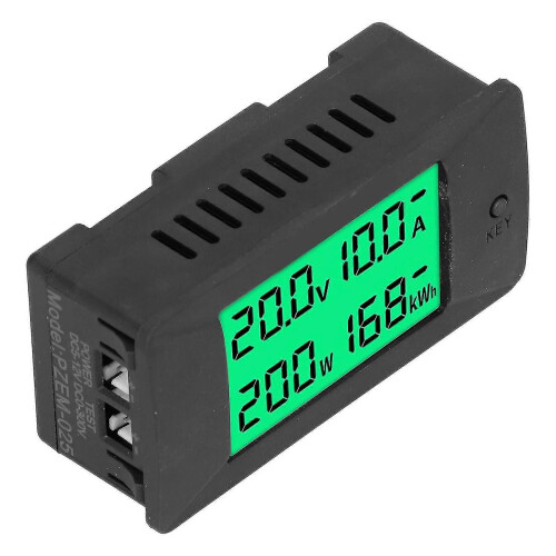 (2256) Energiemeter LCD digitaal display spanning stroomindicator voltmeter DC 512V PZEM025 1