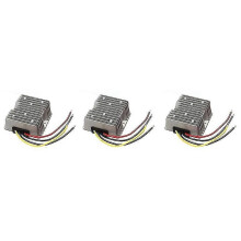 (2307) 3x DC/DC Spänningsomvandlare Regulator 24V Till 12V 20A 240W Strömbrytare Ny